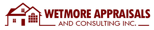 wetmore appraisals logo red on white